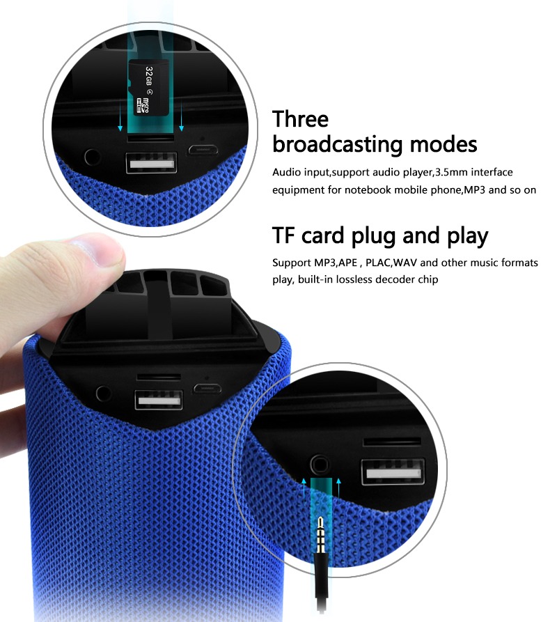 small bluetooth speaker for office with fm