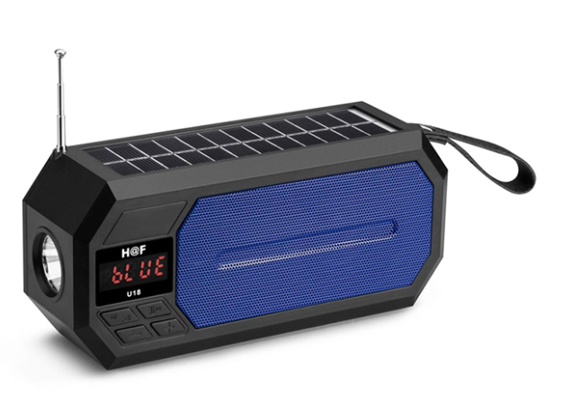 Solar Mini Bluetooth Speaker Travel Camping