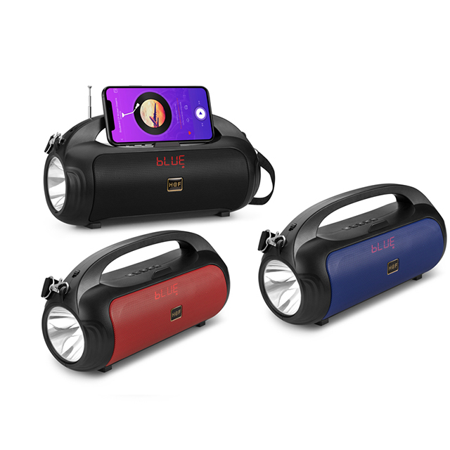 bluetooth speakers bass high quality loud with led light 