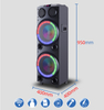 10 inch bluetooth speaker for outdoor party with lights