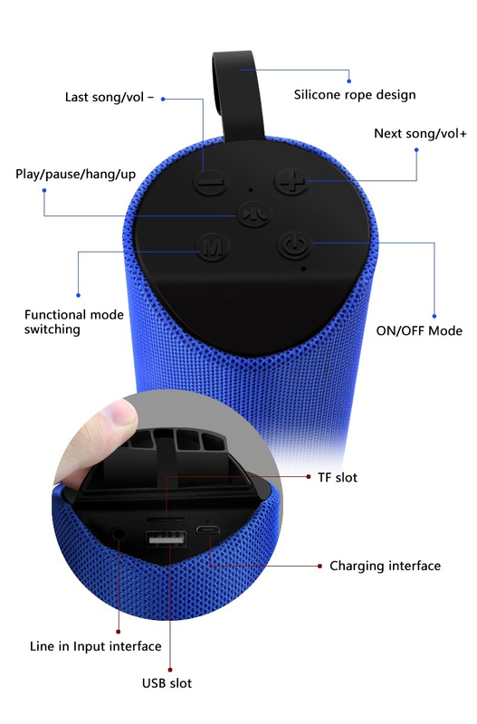 Small Indoor Bluetooth Speaker With Long Battery Life