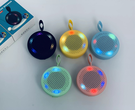 Single-Driver Bluetooth Speaker 2-Inch Laptop Lights