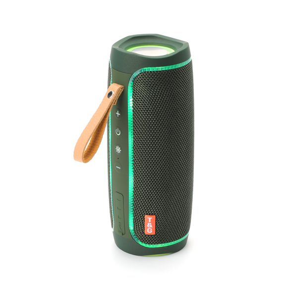 12 watt outdoor bluetooth speaker with led lights