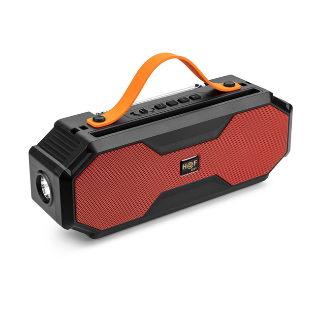 outdoor bluetooth speaker with led flashlight 